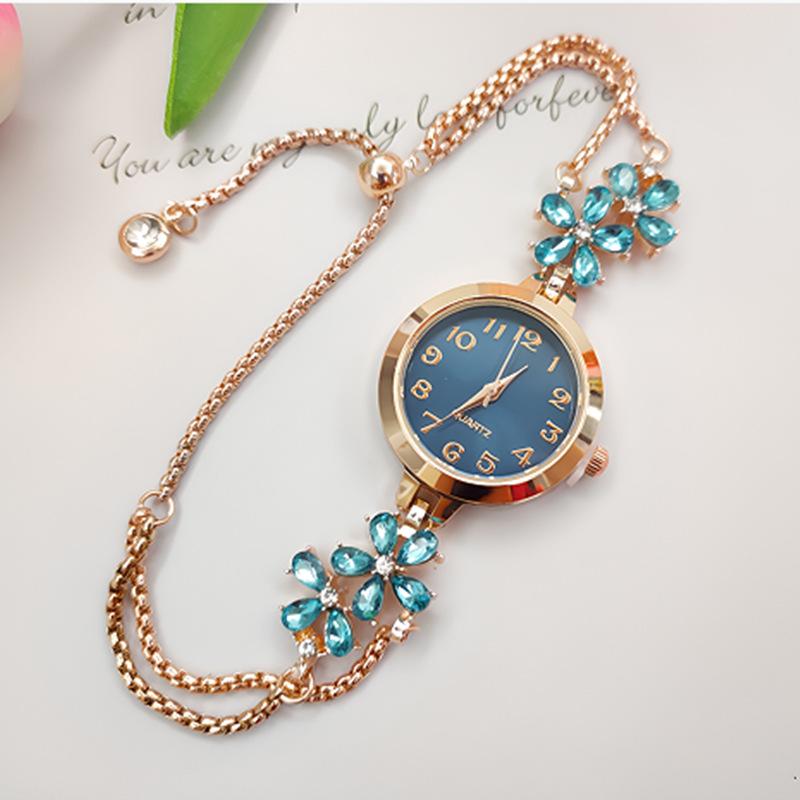 Watches for Women Reloj Mujer Mermaid Chain Light Luxury Diamond Bracelet Ladies Fashion Quartz Watches Montres Femmes