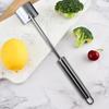 Yousheng Corn Peeler Stainless Steel Corn Thresher for Corn On The Cob Ergonomic Handle Quick Corn Kernel Removal Tool for Kitchen BBQ
