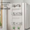 Organizador de Armazenamento na Parede Lateral do Refrigerador Orunzhi