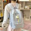 Schultasche Japanisch schlicht und vielseitig große Kapazität einfarbig Campus Schultasche 1011 Sommer neu leicht Pendler Studentenrucksack