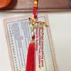 2026 Year Of Horse Wall Hanging Car Ornament Chinese New Year Red Gold Pendant Lucky Decora Housewarming Gifts