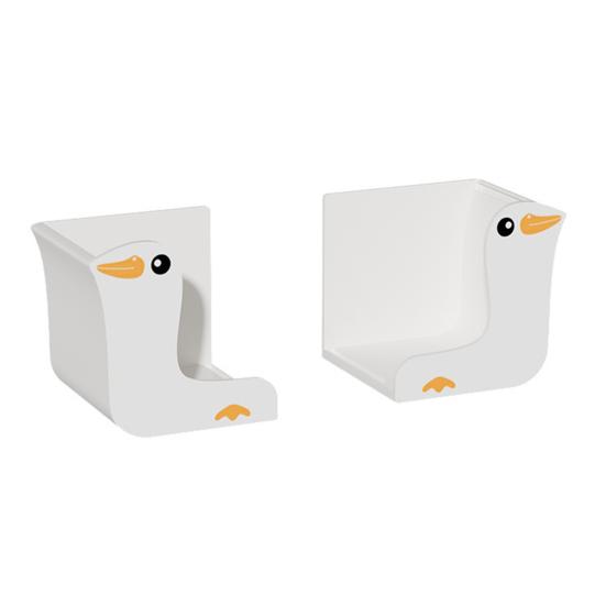 

Yousheng Держатель для салфеток-перчаток, регулируемый диспенсер для бумажных салфеток, настенное крепление, держатель для полотенец на холодильник для кухни, ванной, холодильника белый