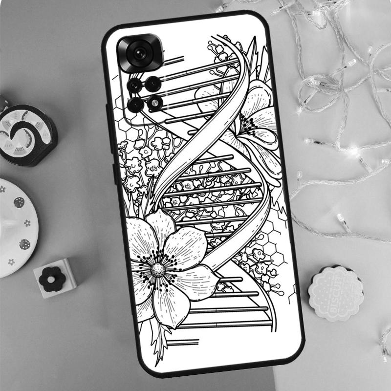 Science Biology Chemistry Case For Xiaomi Redmi Note 14 13 12 11 10 9 Pro 9S 10S 11S 12S Redmi 10C 12C 13C 14C Cover
