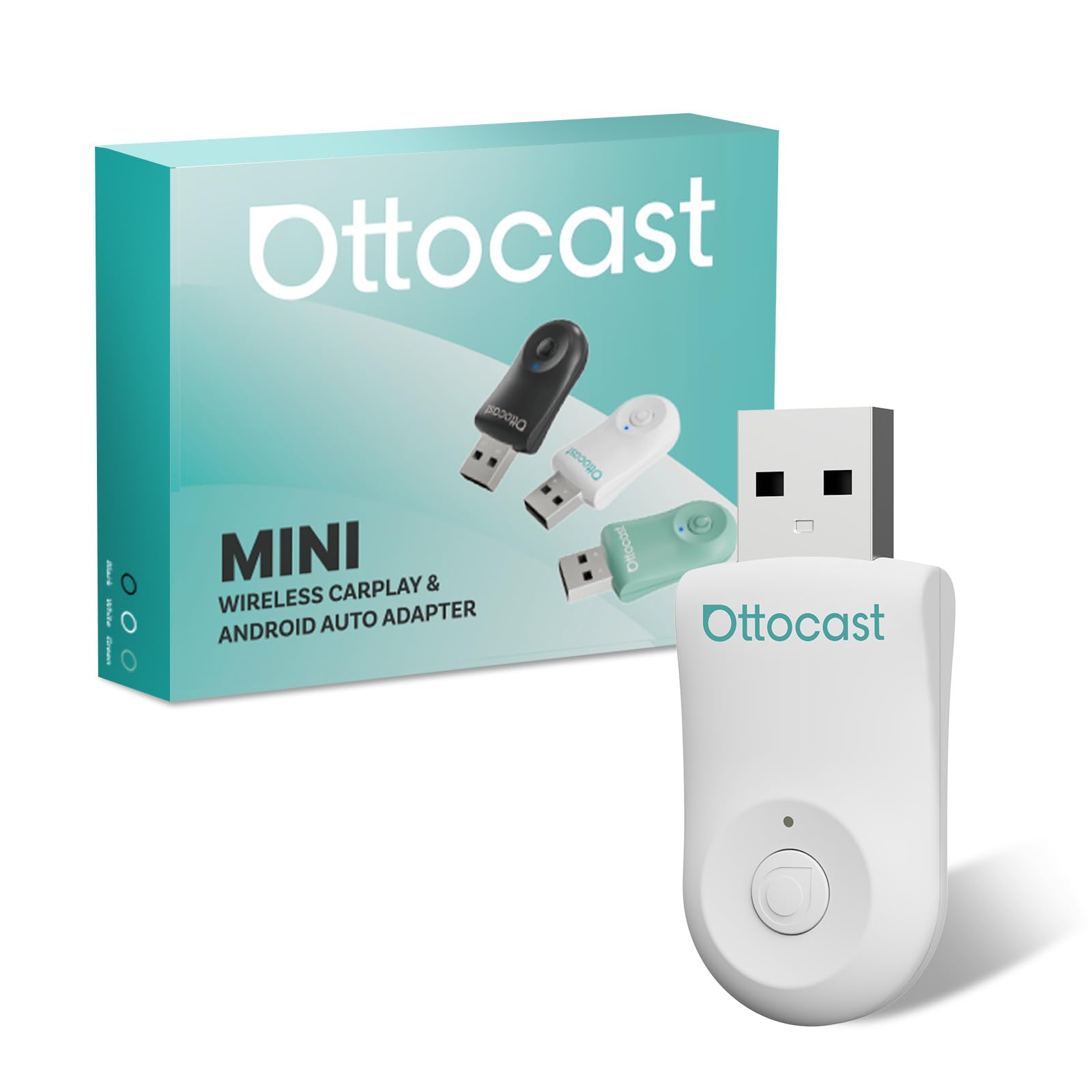 

Мини-беспроводной автомобильный адаптер OTTOCAST для Mini Factory Проводной Авто Совместимый Поддерживает Bluetooth Музыку и Вставляется Автоматически Совместимый с Более чем