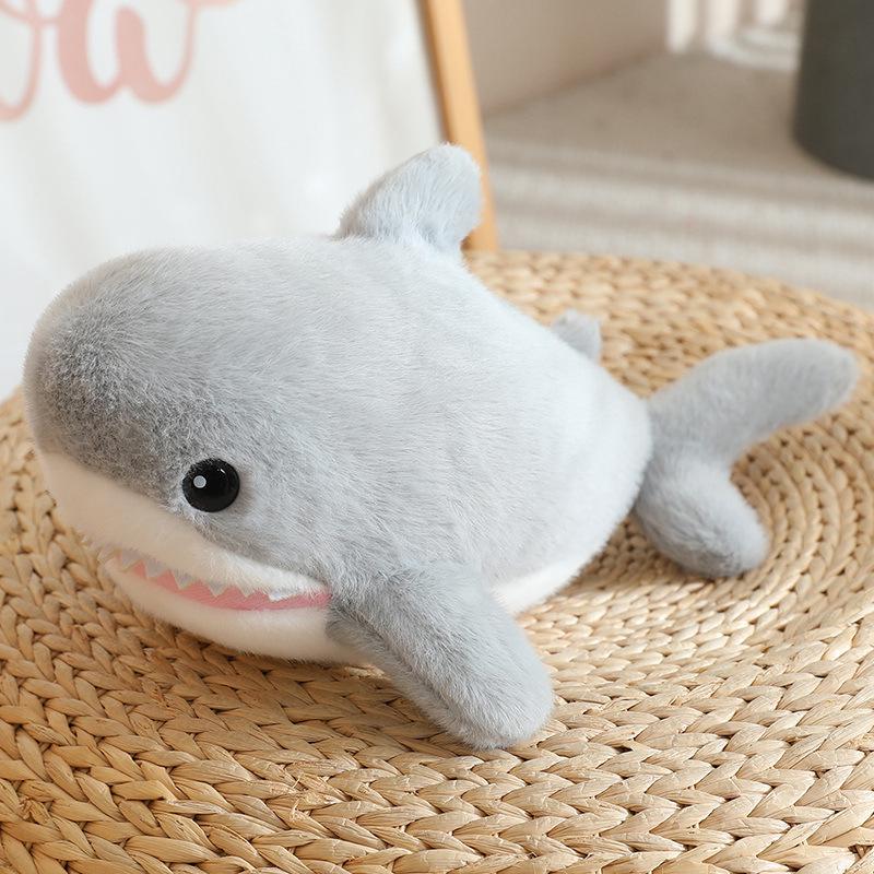 Adorable Dolphin & Orca Plush Ocean Animals - Stuffed Shark & Seal Doll for Children, Perfect Birthday Gift