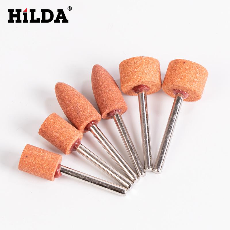 Hilda 11-Piece Stone Grinding Head Set: Electric Grinding Accessories
