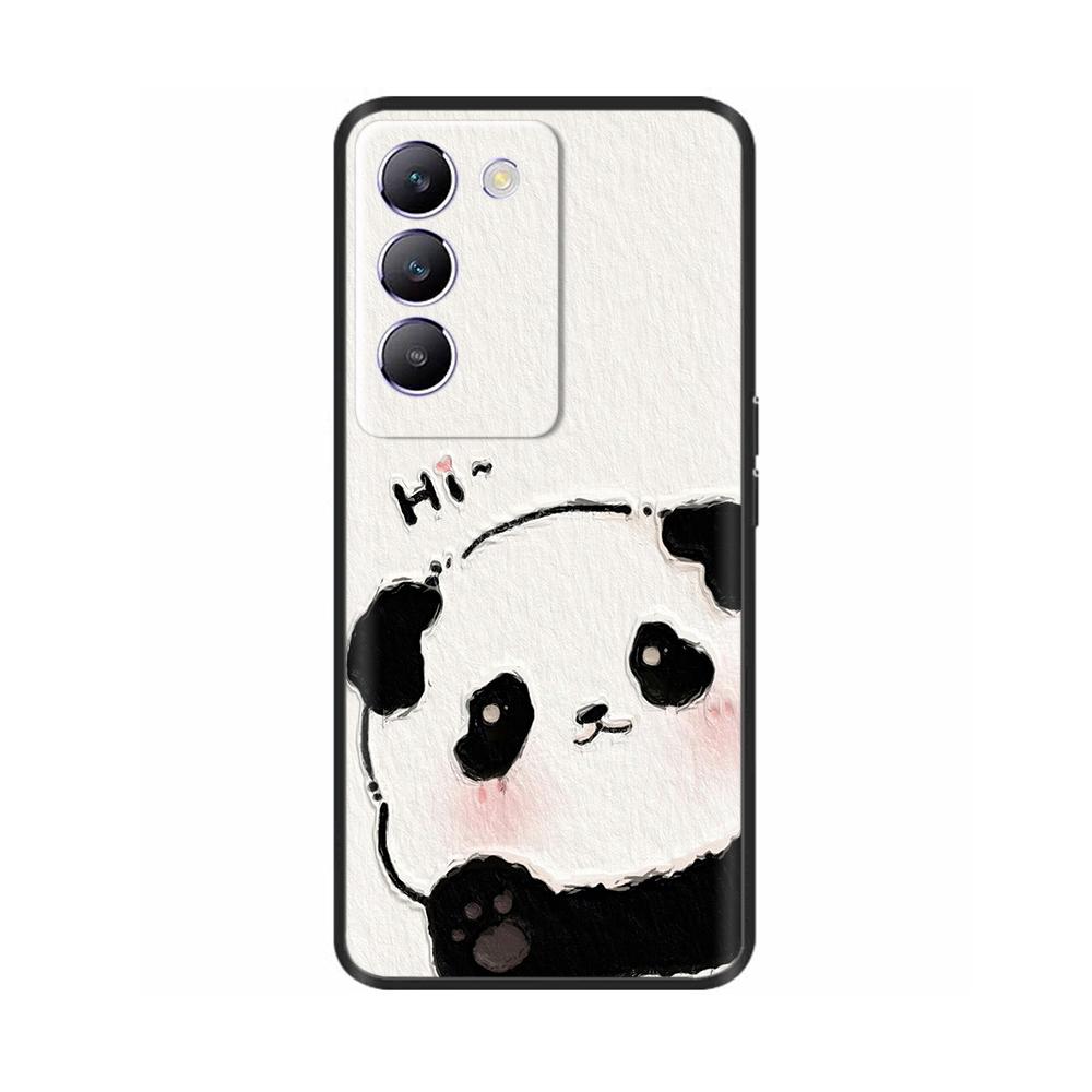 Shockproof Cover For Vivo V40 SE 5G T3 Y200e 5G V40SE Animal Painted Phone Back Cover Soft Silicone Case For Vivo T3 V40 SE Capa