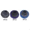 6 Brake Hub Cleaning Discs, Sanding Wheel Care Accessory, Tool for Studs And