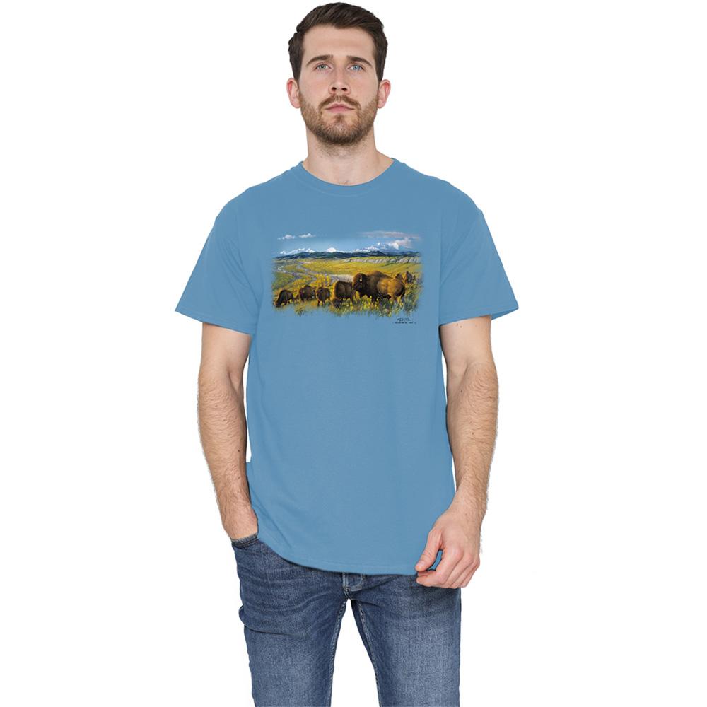 Wildlife Unisex Adult The Passing Herd T-Shirt