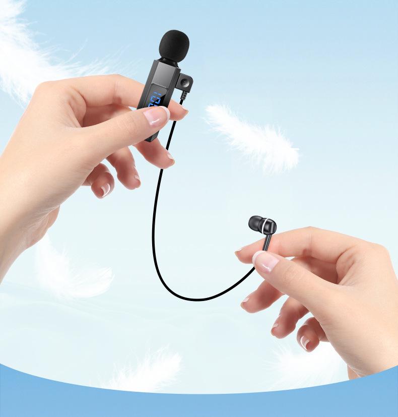 M1 Wireless Bluetooth Sports Headset: Waterproof, Sweatproof, Clip-on for Android & Apple