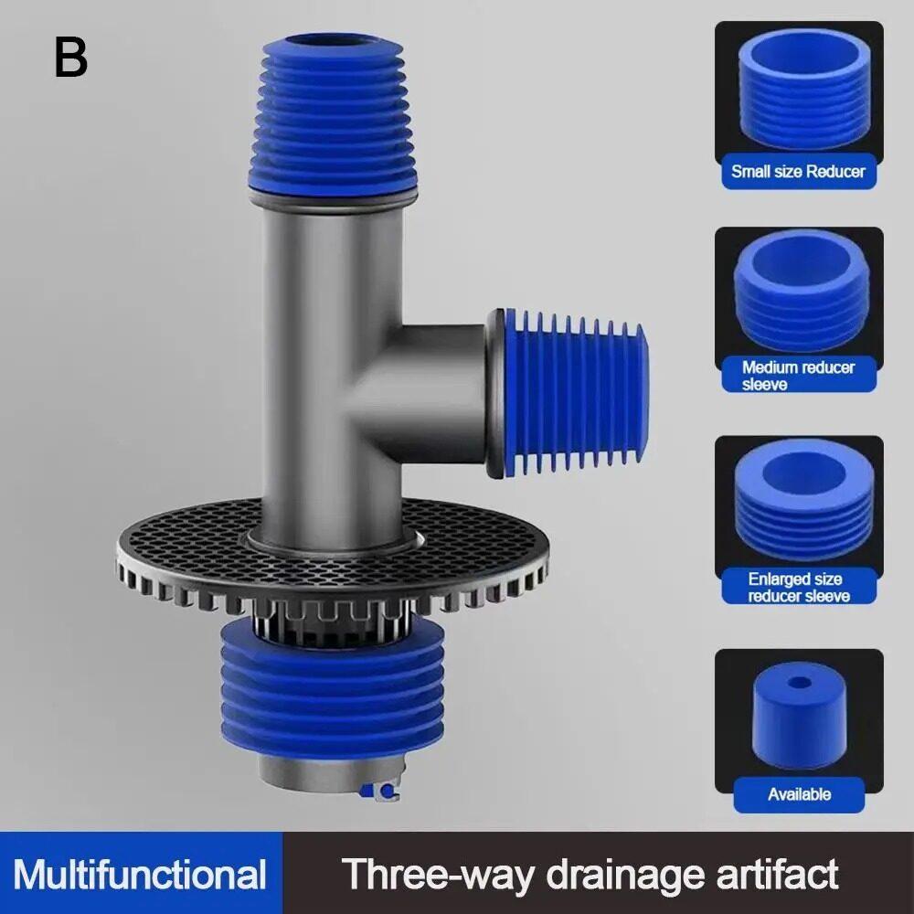 

Универсальный слив для стиральной машины, напольный сливной трап, специальный соединитель, аксессуары для ванной комнаты, адаптер