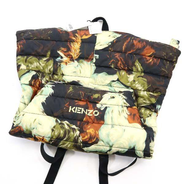 Unbenutzt KENZO 21AW kenzomania 2WAY FA65SA003F23 Overall Henkel Steppung Tagesrucksack Herren Gebraucht