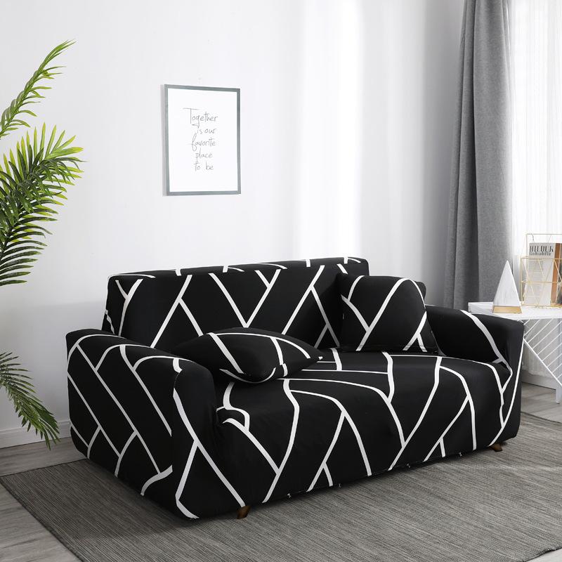 Jianou Stretch Sofa Cover All-Inclusive Printed Non-Slip Sofa Cover Sofa Cushion Sofa Towel Sofa Slipcover