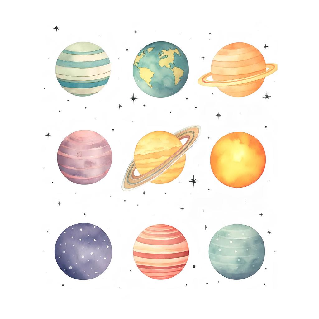 Star Discoveries: Little Astronomer's Poster Star Discoveries: Little Astronomer Poster, 50X70 Cm, Unframed, Matte Paper 230 Gsm