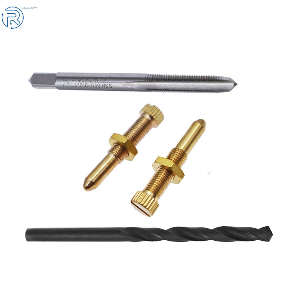 Fit For Banshee 350 Idle Screws & Jamb Nut Drill Bit & Tap Install Kits ATV