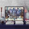 Full Square Drill Diamond Painting City Art Rhinestone 5D DIY Diamond Embroidery Landscape Cross Stitch Home Decoration
