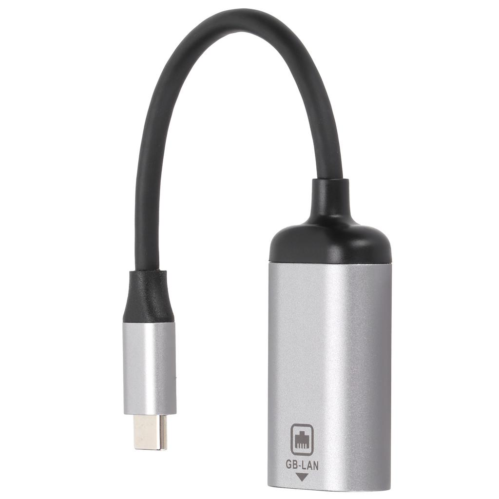 JORINDO Ethernet Adaptörü Sürücüsüz Kolay Kullanım TypeC Arayüzlü USBC Ethernet Adaptörü Telefonlar Bilgisayarlar Tabletler İçin(USB C