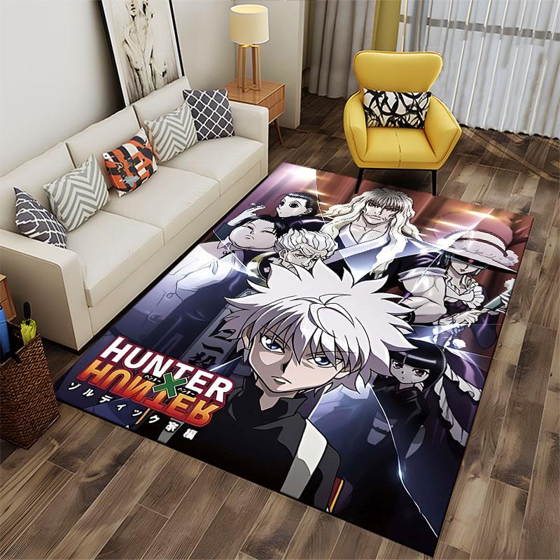 Hunter X Hunter Anime Carpet Suitable As a Non-slip Mat for the Living Room or Bedroom Sofa