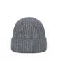 Bajal Va Curved Oval Metal Washed Beanie Grey