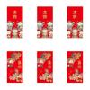 Chinese Style 2027 New Year Red Packet Cartoon Hongbao Creative Lucky Red Pocket  Celebration Party