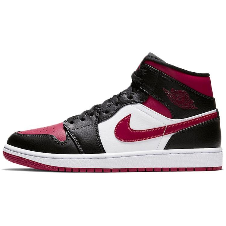 Air Jordan 1 Mid Noble Red Men s 554724-066 EU 42.5