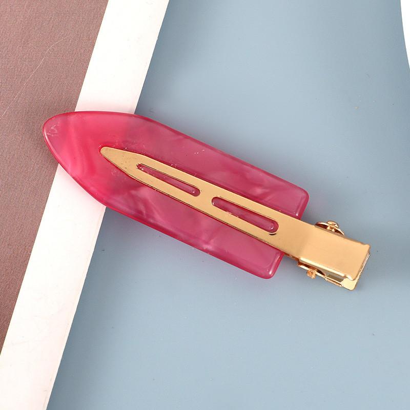 2/3/4/6 stücke Acetat Make-Up Haar Clips Koreanische Mode Gold Weiß Glitter Haar Pin Headwear Mädchen Frauen Haar Zubehör