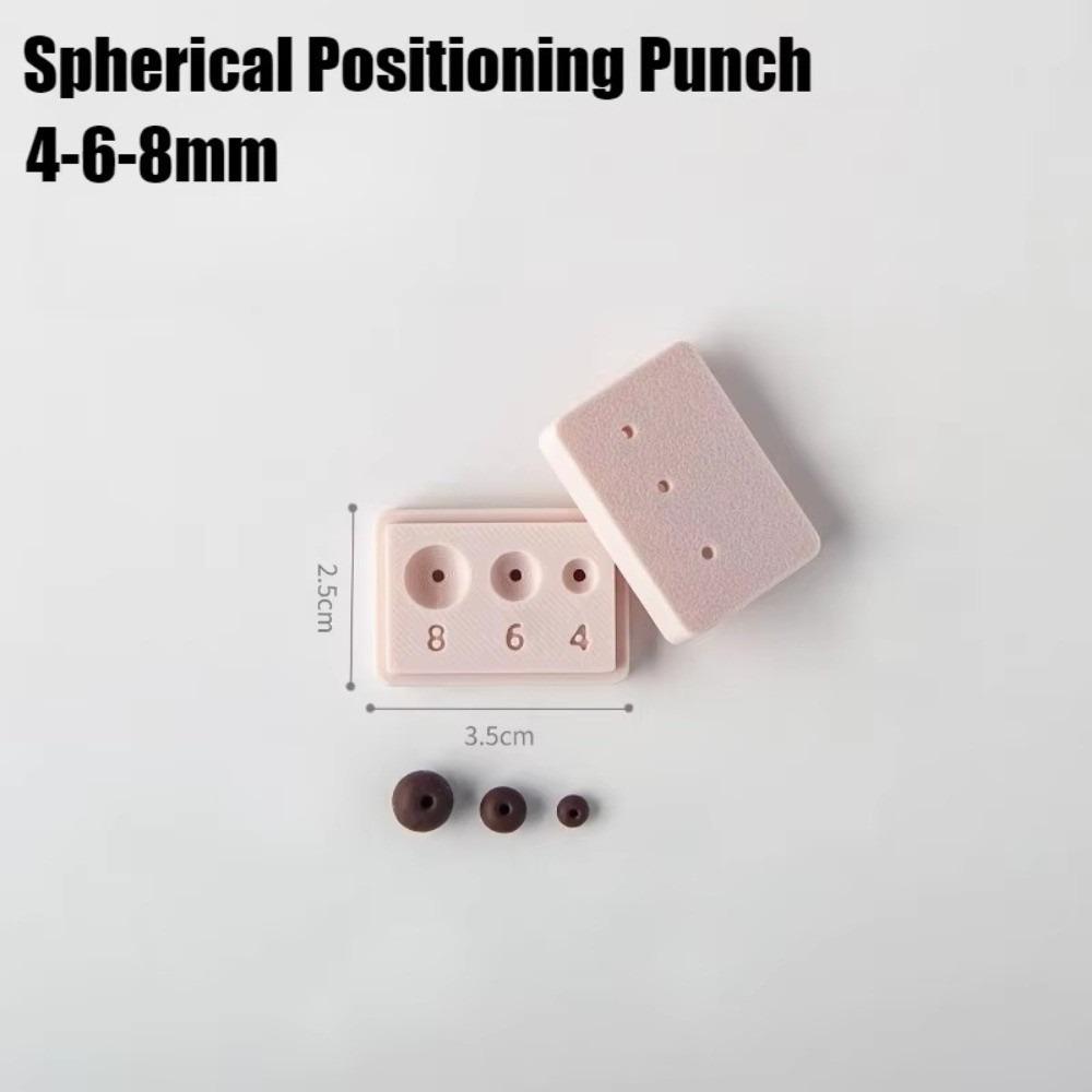 Mit gestanztem Reib-Hilfswerkzeug Weiche Keramik Handgefertigte Werkzeuge Neues Rundkugel-Rollform-Set