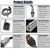 High Quality LSU4.9 Wideband Oxygen Sensor For PLX UEGO AEM Chevrolet Ford Honda Toyota 0258017025 17025 30-2004 0 258 017 025
