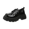 White Thick-soled Shoes Female Fashionable and Comfortable Spring and Summer Heightening British Style Mary Jane Loafers Single Shoes