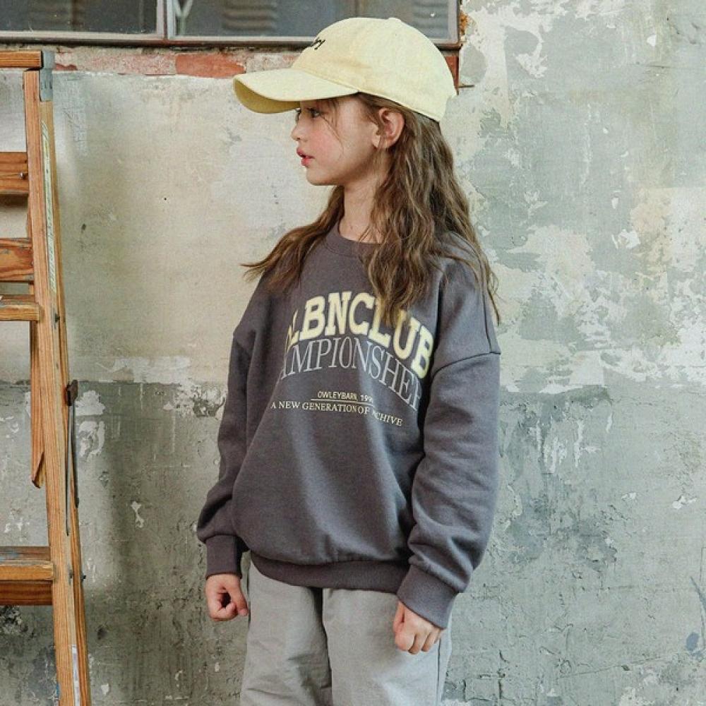 

Olivan Lattering Logo Sweatshirt Charcoal charcoal/110