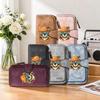 Gothic Skull Pattern Multi Slot Long Fashion Wallet Cool Durable Casual Daily Use Purse