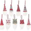 Gnome Dwarf Couple Pendants Swedish Handmade Plush Gnomes Elf Hanging Home Decorations 9 P TKL