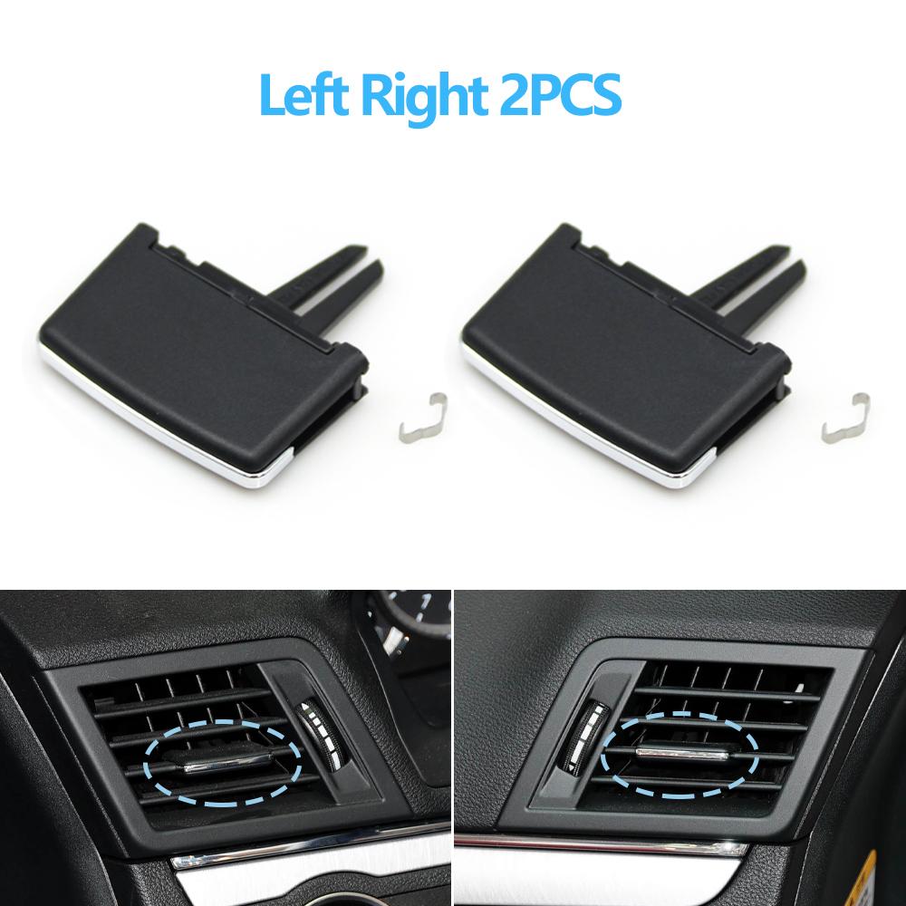 1/2/4PCS Car Air Vent Middle Left Right AC Vent Grille Paddle Clip Slider For Mercedes Benz E Class Cabriolet Coupe W207 E350