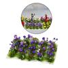 DIY Flower Cluster Model Railroad Architecture Grass Layout Beautiful and Vibrant