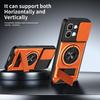 KEYSION Magnetic Phone Case for Infinix Note Edge 5G Slide Camera Protection Upright Kickstand 360° Ring Shockproof Back Cover