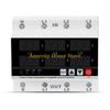 F26C 3 Phase DIN Voltmeter Power Meter Automatic Overvoltage Overcurrent Protector Electricity Tester Easy to Use