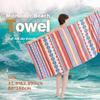 Boho Super Absorbent Microfiber Beach Towel Quick Dry Towel Travel Towel Sandproof Soft Light Quick Drying for Beach Swimming