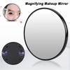 5x/10x/15x Magnification Mirror With Suction Cup Blackhead Magnifying Remove Acne Pores Tool Mini Round Portable Makeup Mirror