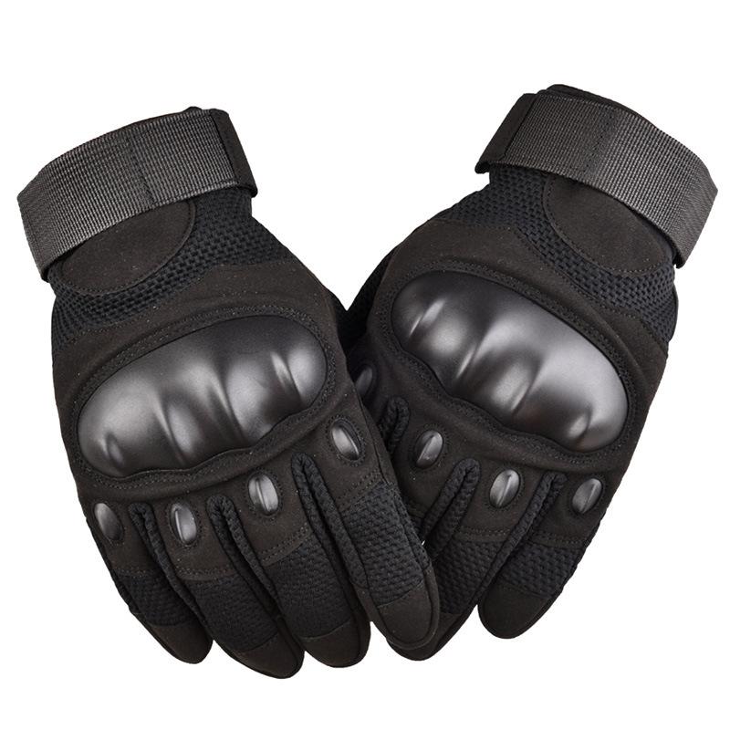 New Tactical Half Finger Gloves Hard Shell Outdoor Sports Cycling Motorcycle Fitness Mountaineering Training Long Finger Touch Screen Gloves