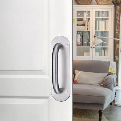 Safety Door Door Plate Handle Furniture Handle Gate Door Handle Heavy Duty Barn Door Pull  Push