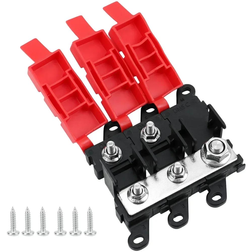 

For Automotive 200A Fork Type Bolt Fuse Holder with 1 Inlet and 2 Outlets for Electrical Circuit Protection in 12 24V Systems China Mainland