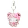 Cartoon Hello Kitty Latte Leopard Pattern Keychain Bag Pendant Cute Melody Plush Doll Accessories Exquisite Gift