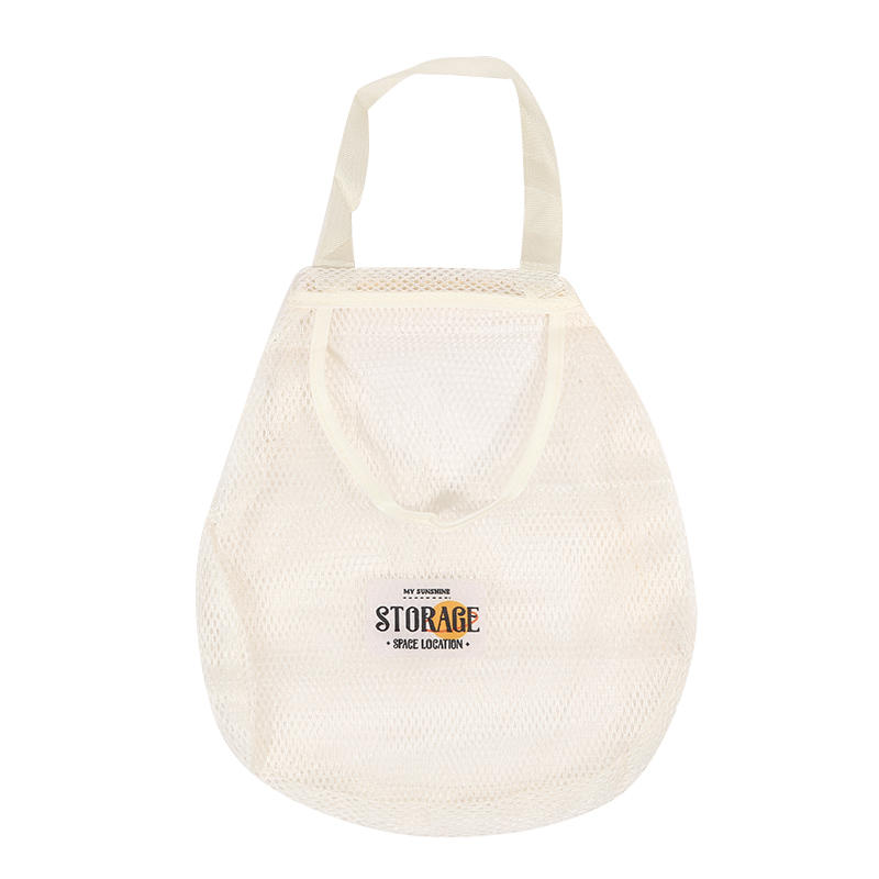 Wall-Mounted Mesh Bag for Underwear Socks Personal Hanging Basket Multi Purpose Space Saving Kitchen Fruit Vegetable Pouch