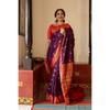 Royal Soft Lichi Silk Saree with Rich Pallu & All-Over Jacquard Work | Designer Party Wear Saree with Exclusive Jacquard Border Blouse