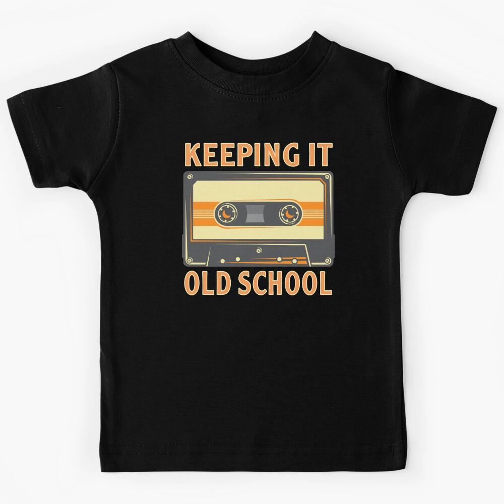 Cassette tape - keeping it old school Kids T-Shirt 130