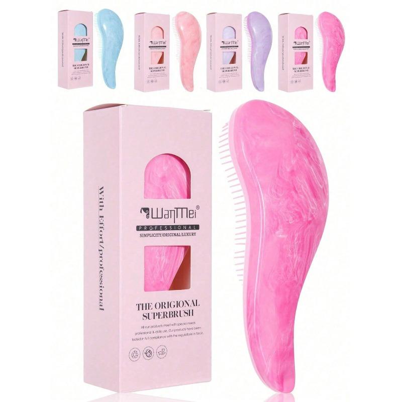 1pc Magic Detangling Hairbrush Soft Scalp Massage Comb Anti-Static Gentle Grooming Brush Salon Hair Styling Brush,Hair Comb Scalp Massage Comb