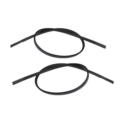 New 2Pcs Roof Drip Molding Trim Weatherstrip For Nissan Sentra 2013-2018 73853-9AN0A