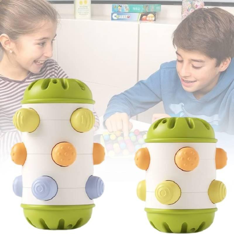 Engaging Early Development Baby Toy Fun Push Rolling Drum Educational Rattle