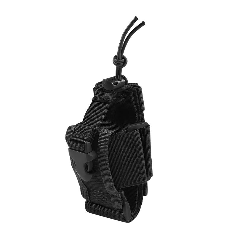 

Нейлонова сумка Molle Радіо Рація Тримач Сумка Поясна сумка Мисливські аксесуари Сумка для журналів Спорядження для страйкболу на відкритому повітрі Новинка 2025 р. чорний