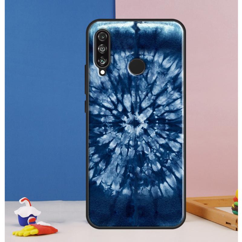 

Shibori indigo Tie Dye Case For Huawei Nova 12s 7i 8i 11i 12i 9 10 SE Y73 Y90 Y70 Y72 Y61 Y91 P30 P40 Lite P60 Pro Huawei Nova Y70